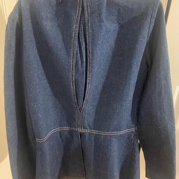 Denim blazer Jacket JC Penney size 9 - Picture 2 of 6